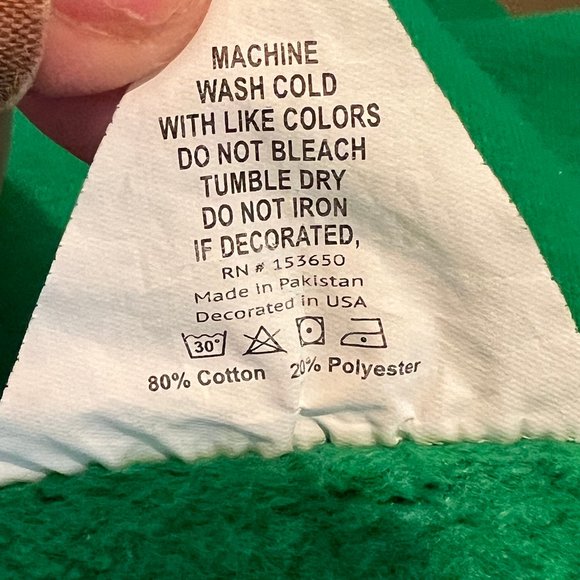 Awkward Styles Green It's the Most Wonderful Time Open Neck Sweatshirt S… - Picture 7 of 8